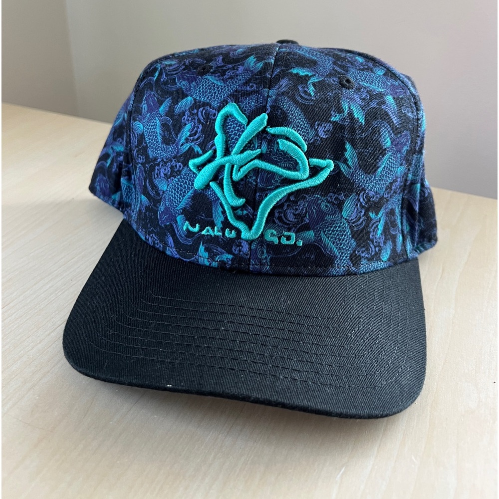 Hawaiianz Wyde Nalu hat - with 3D embroidery of Hawai’i Island logo